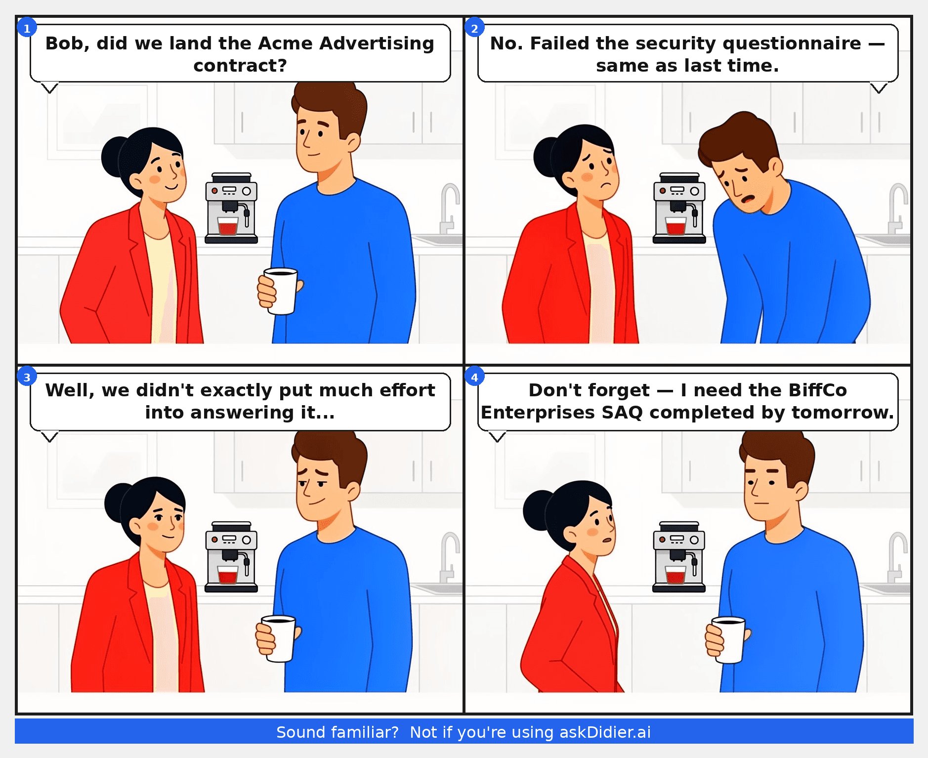 Why relying on templated answers for security questionnaires is setting your team up to fail